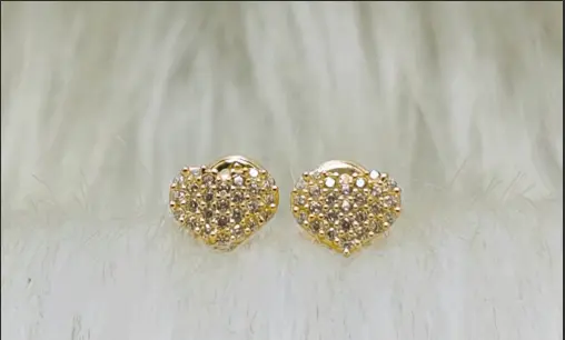 Corazon Entorchado — fotografía de la pieza en oro 18K