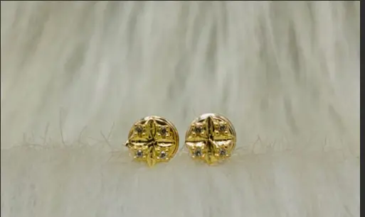 Estrella De David — fotografía de la pieza en oro 18K